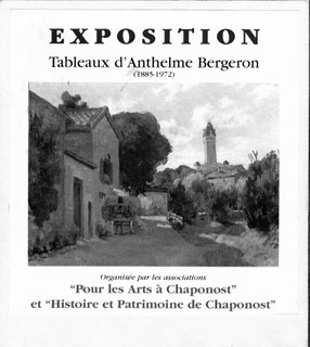 Affiche de l'exposition Bergeron